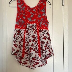 Sleeveless Womens blouse